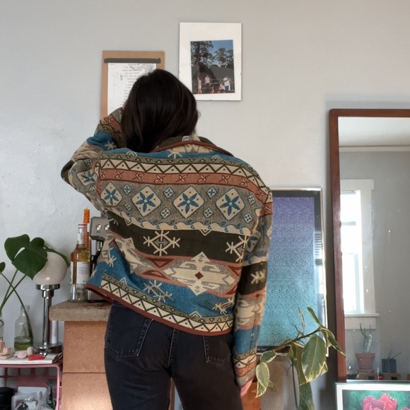 Vintage southwestern quilted jacket - Picture 4 of 4